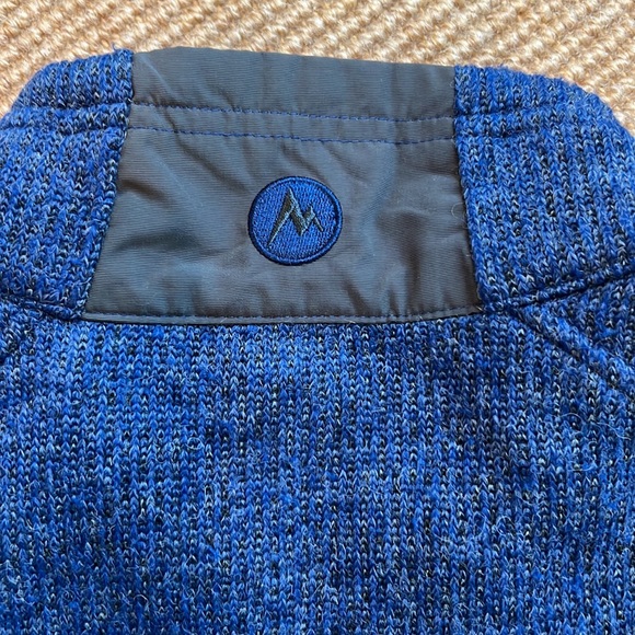 Marmot Men’s Wool Blend Knit Zip-Up Jacket  L - Picture 7 of 9